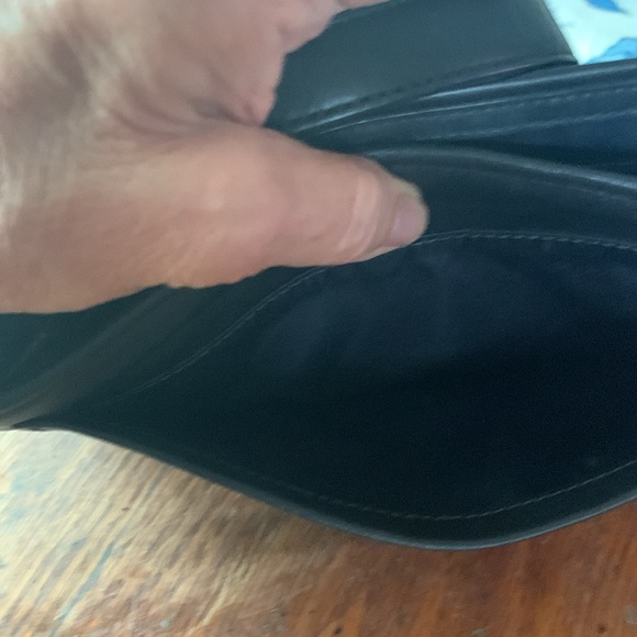 Coach Large Leather Wristlet/ Clutch - Picture 7 of 10